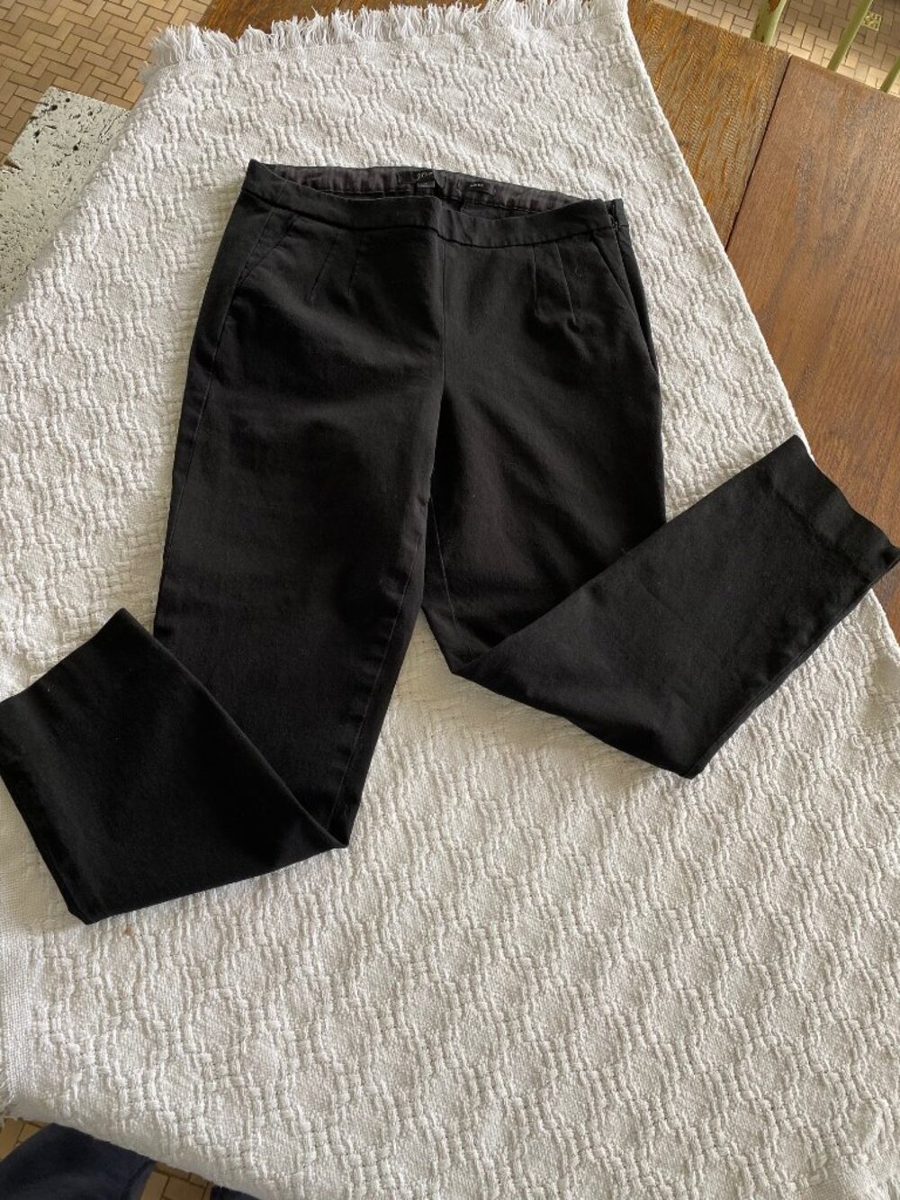 J.Crew Martie black side zip pants 4